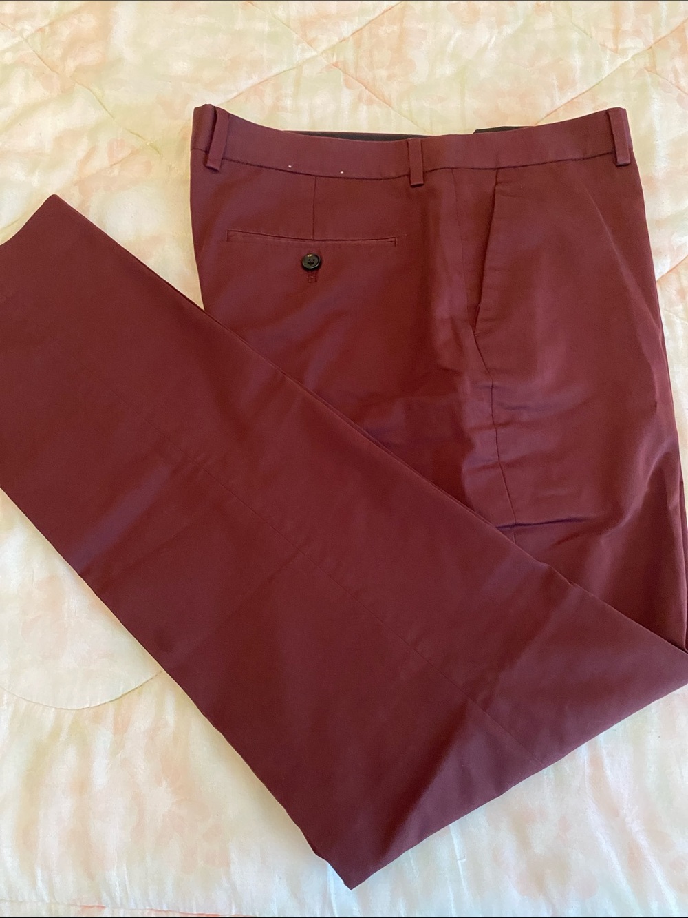 Express Men's Burgundy Chinos